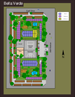The site plan map created by GigaShock for the Belle Verde Apartments website.