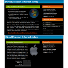 DCOWeb (DNS and Web Services)