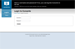 The login page for the management server.