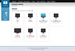A list of screens managed by this management server.