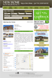 A detailed description of a specific property. This page includes a photo gallery, pricing and factual information about the property, and a map including a listing of nearby attractions.