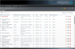 A list of specific properties listed on the site as seen from the administrative CMS.
