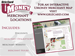 An advertisement for the merchants which support UMoney.