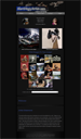 Home page of the site featuring randomly selected work samples from the gallery.