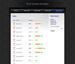 A list of authorized users of the system, the properties they are assigned to, and any relevant tags associated with each user.